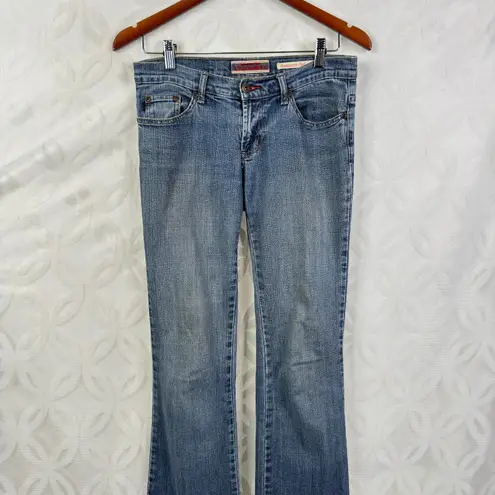 VTG 90s Y2K Z Cavaricci Dumpster Girl Baddie Low Rise Bootcut Denim Jeans 5 Blue Size undefined