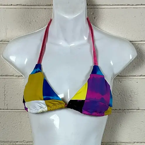 Free People  Martha Rey Multicolor Bikini Top size S