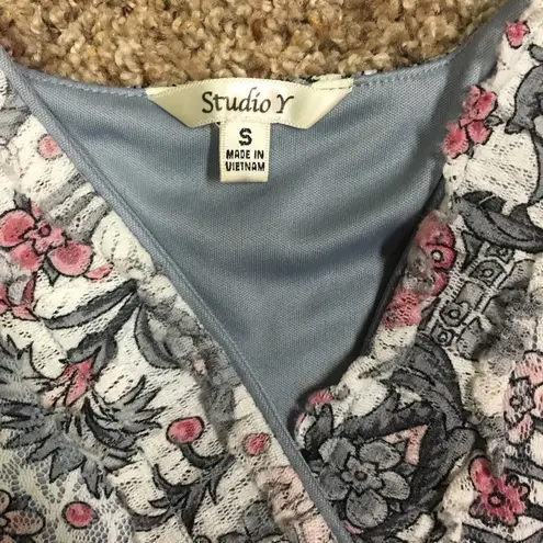 Studio Y Maurice's Floral Dress Tank - S