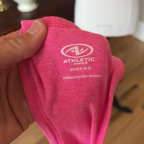 Athletic Works Bright Bubble Gum Pink Tank