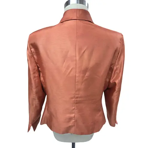 Le Suit Cinnamon 2-Piece Skirt Suit Set Sz 18