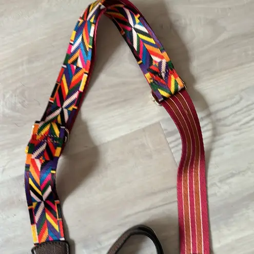 Brown crossbody bag with reversible strap, NWT