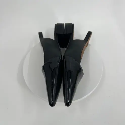 Journee Collection Bertie Slingback Flats in Black Size 6 MSRP $85