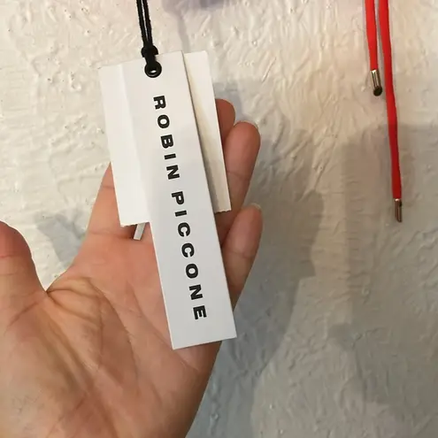 Robin Piccone NWT AUBREY TANK-AVA Red Women's Swim Top Size Large