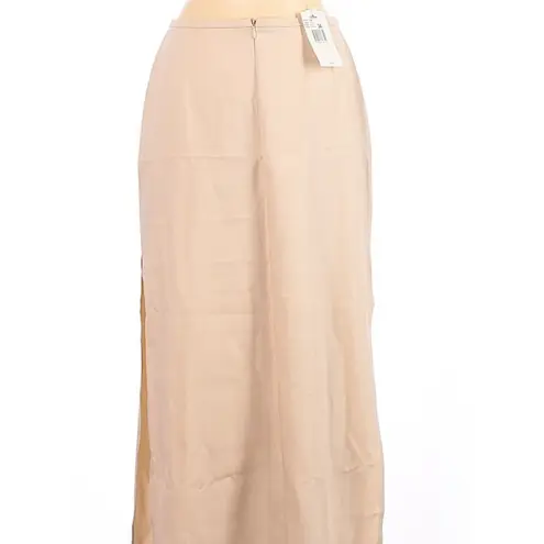 Escada skirt size 34 small S NEW WITH TAG silk wool Beautiful Versatile Beige