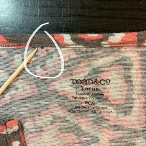 Toad&Co Women's Large Long Sleeve V