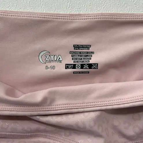 Zyia Active Pink Light N’ Tight Leggings – Size 8