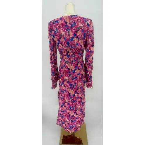 New! REBECCA VALLANCE Little Havana
Floral Long Sleeve Midi Dress Sz 4
$595 Pink
