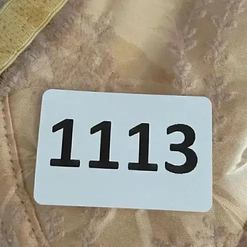 2 for $30 Knickerbox Peach Soft Lace Floral Festival Gypsy SZ 75C EU # 1113 Tan