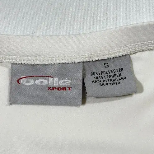 EUC Vintage Bolle Sport Tennis Mini Skirt Athletic Womens Small White
