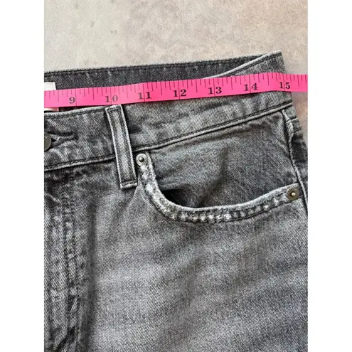 Pistola Women Ally High Rise Earl Grey Vintage Ankle Boot Jean Distressed Hem 28