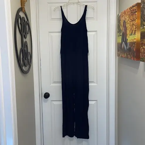 Soft Surroundings Navy Blue St. Lucia Jumpsuit