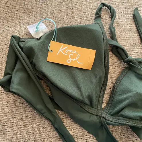 Kona Sol Women's Faux Wrap Bikini Top - ™