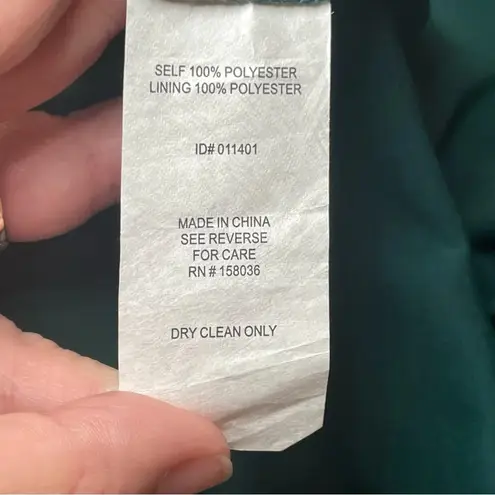 Birdy Grey Hannah Emerald Green Empire Dress Size XS Bridesmaid Event Pockets