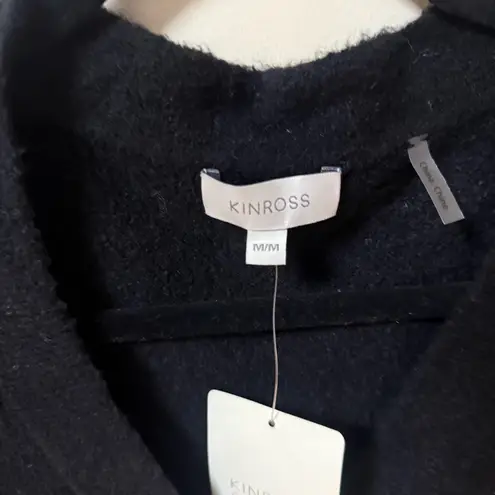 NEW Kinross Stretch Boucle Button Cardigan Cashmere & Cotton Blend