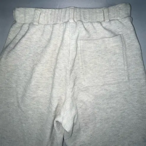 Monrow Women’s Wide Leg Ribbed Knit Pants w/Patch Style Pockets & Zipper