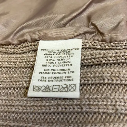 Kenar Faux Fur Knit Vest