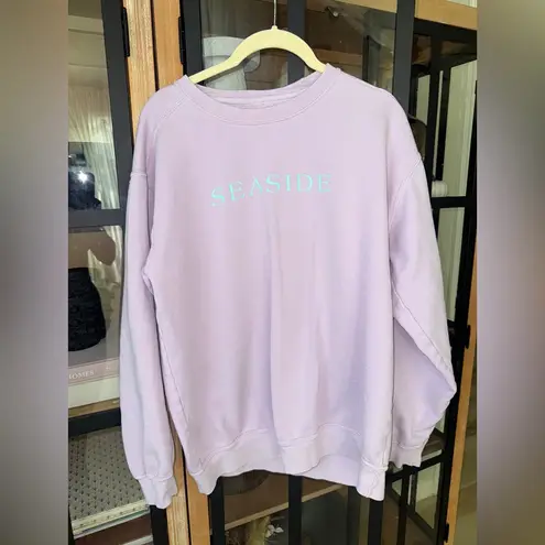 Seaside Comfort colors crewneck sweatshirt orchid pullover lavender pastel 30A Purple Size M