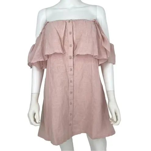 Privacy Please Revolve Norval Off-Shoulder Dress Women Medium