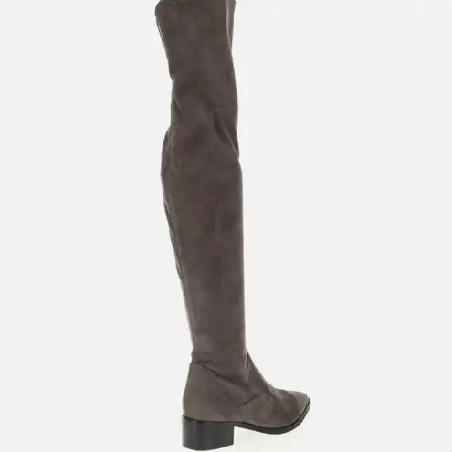 Marc Fisher  Womens Yakira Tan Over the Knee Suede Boots - Image 2
