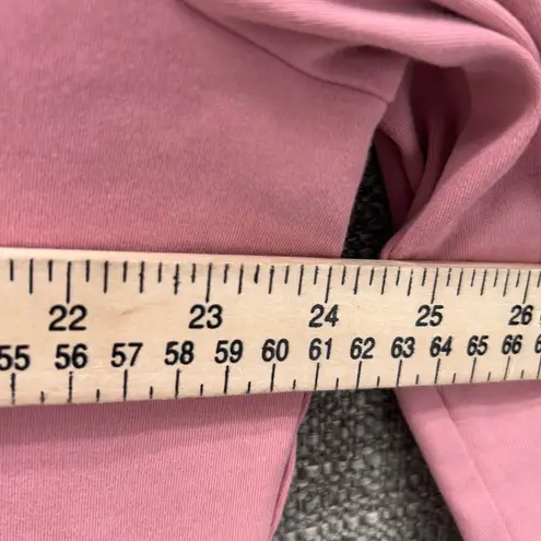 LL Bean Womens Shirt Size 1x Oversized Cozy Collared Pullover Travel Long Sleeve Pink