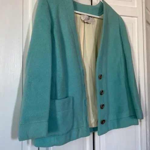Vintage Filene’s young sophisticate (Juniors) wool and silk pea coat