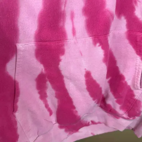 Port Authority Barstool Sports Pink Whitney XL Tie Dye Pink Hoodie Outdoor Streetwear