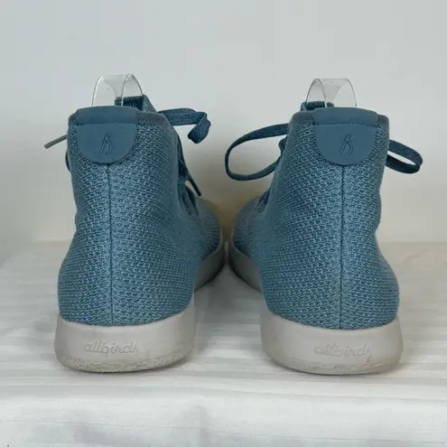 Allbirds Tree Toppers Breathable High Top Sapphire Blue Shoes Women’s Size 10