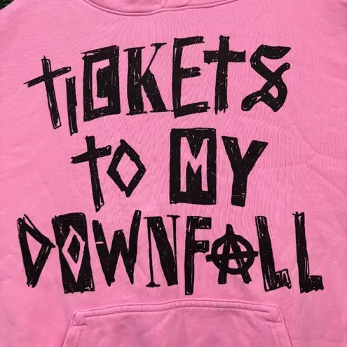 Machine Gun Kelly Tickets To My Downfall Wrapped Oversized Hoodie Extra Large