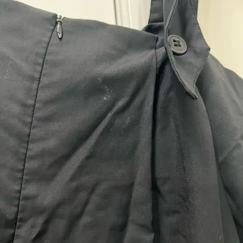 Mossi Black Wool Wide Leg Jumpsuit Size 40 EU / 10 US $564