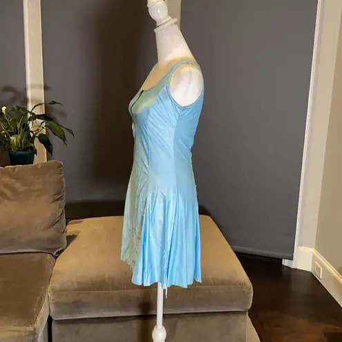 Women’s Lightweight Blue Short Summer Dress Size S NWOT