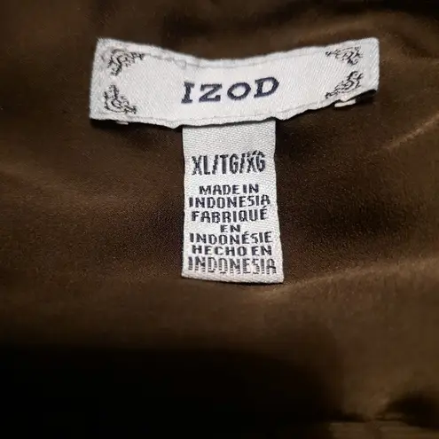IZOD Green Blouse Extra Large