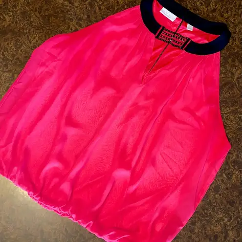 Bisou Bisou by Michele Bohbot Sleeveless Blouse - size XL