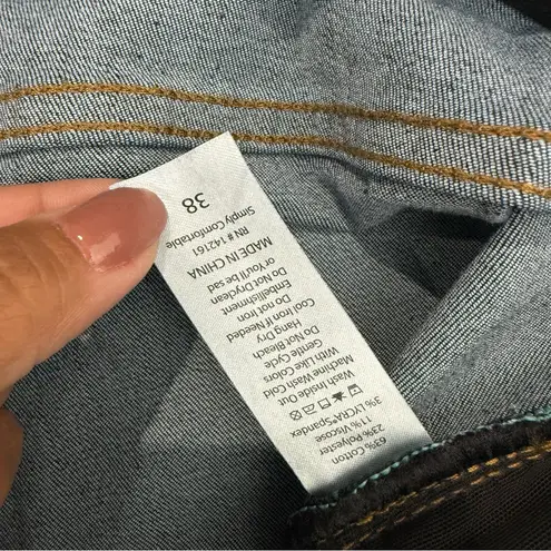 LuLaRoe  Blue‎ Boyfriend Jeans Size 38 (18W)