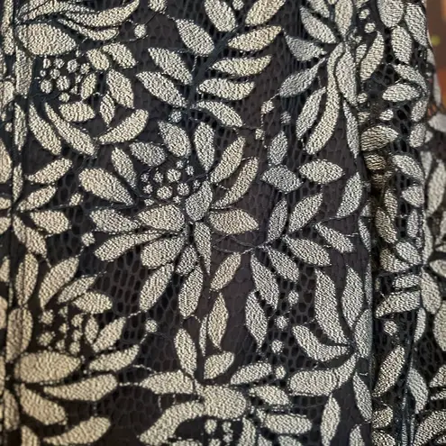 Keepsake the Label Engage Long Sleeve Lace Dress Size Medium Blue