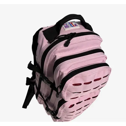 25L MOLLE Slim Backpack In Cotton Candy Pink