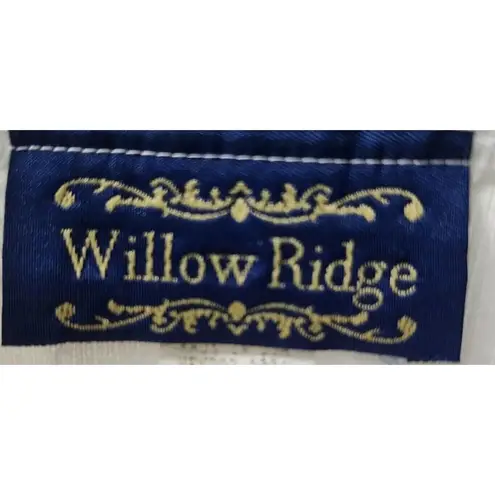 Willow Ridge Mock Neck Sweater Long Sleeve Pullover Knit Top Neutral Size Size M