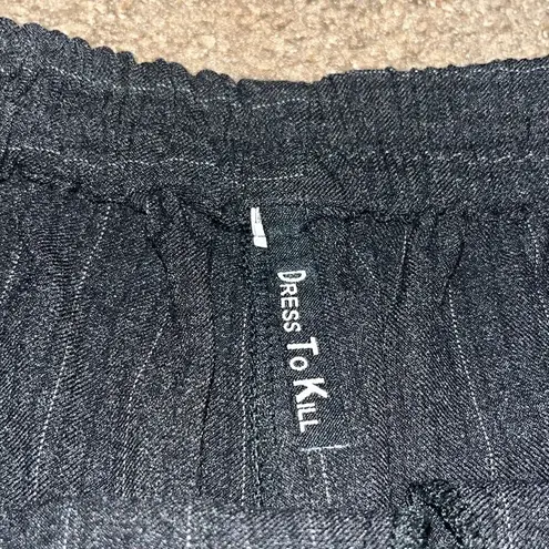 Dress To Kill DTK Jane Mohr Wide Leg Culotte Pant 1 / Medium Gray