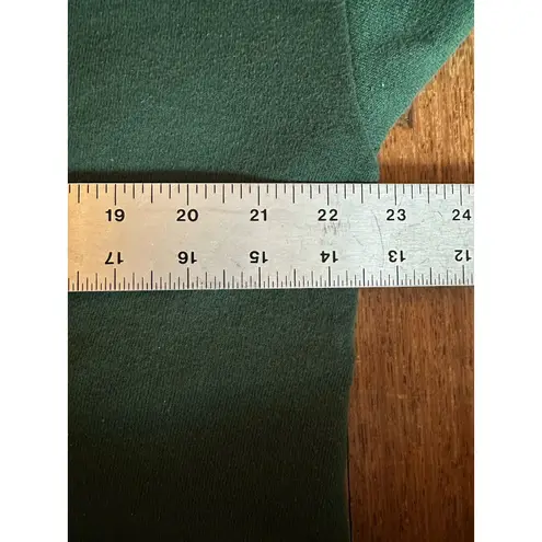 Jerzees VTG Christmas Sweatshirt Green  Santa Plaid Xmas Women’s Large Crewneck - Image 6