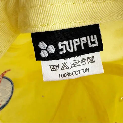 NASA Dad Hat Mens Womens Pastel Yellow Adjustable Fun Space Science Novelty Gift