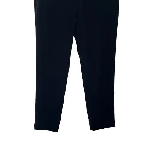 Co Essentials Black Cigarette Trousers Cropped Pants Japanese Fabric Womens XS