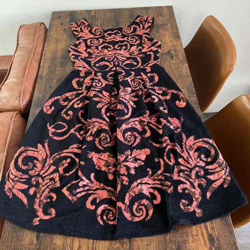 Yoana Baraschi Lace Paisley Dress