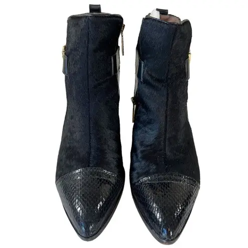 Donald Pliner DOMA Calf Hair Leather Bootie