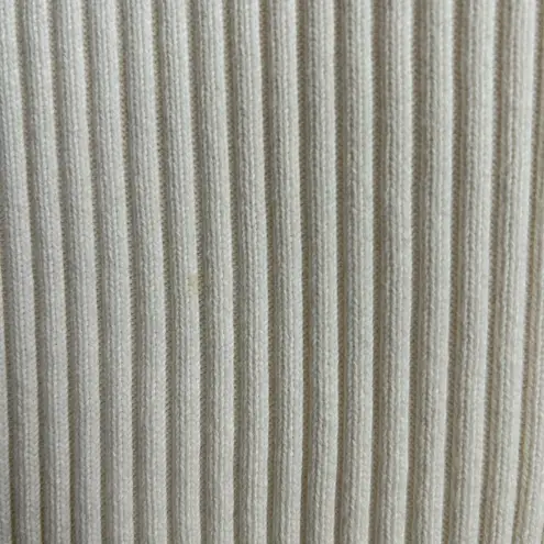 Tommy Hilfiger  Jeans Vintage Ribbed Logo Long Sleeve Sweater Sz XL White - Image 4