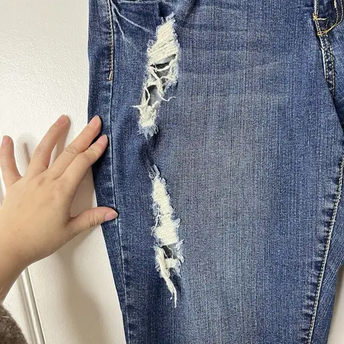 Southpole Jeans Womens 15 Blue Denim Jeans Straight HipHop Culture Y2K 34x30 Size 16