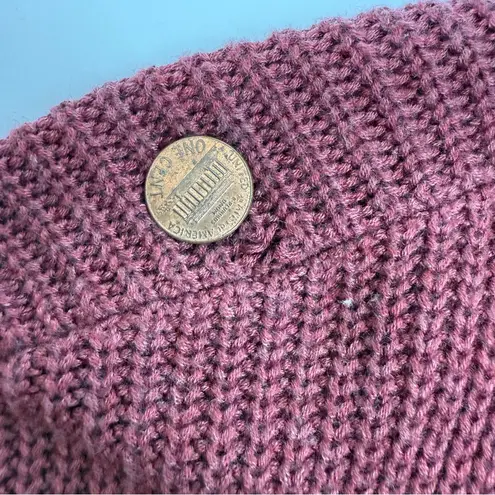 Lululemon  Cashlu™ Sweater Wrap Heathered Mulled Wine Cashmere Blend Open Front