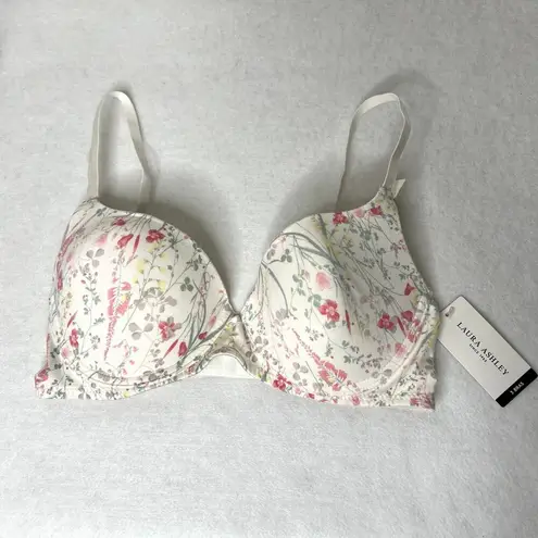 Laura Ashley Floral Comfort Push Up Bra