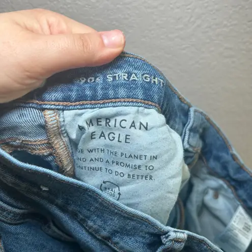 American Eagle 90s straight jeans women's 6 casual everyday western basic fall