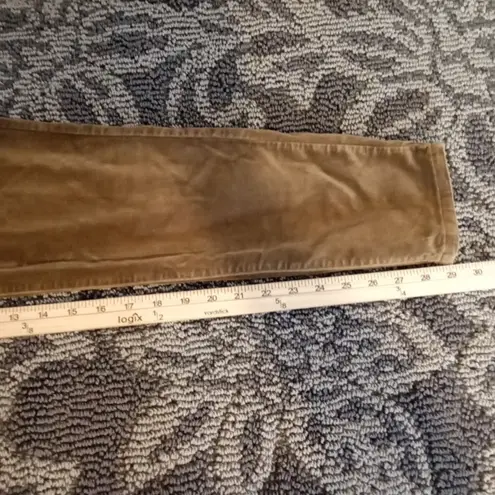 Peruvian Connection Womens Velvet Skinny Leg Classic Capsule Cotton Size 6