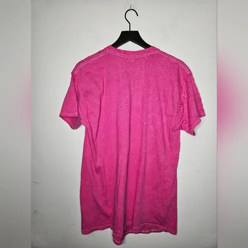 Nirvana  Pink Graphic Tee Size Large